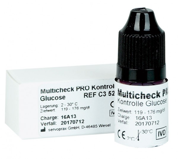 Blutzucker-Kontrolllösung für Lifetouch Multicheck PRO