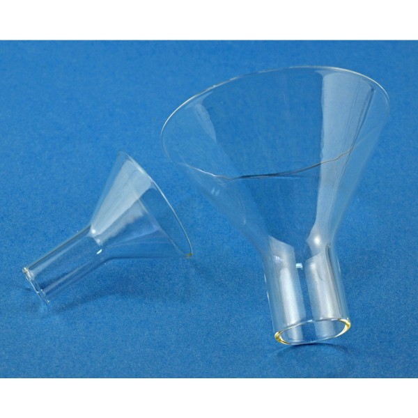 Pulvertrichter - Glas 10 cm