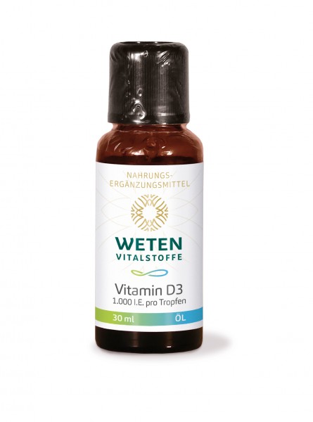 Weten Vitamin D3 Öl 30 ml