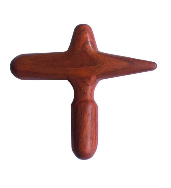 Massagekreuz - Holz