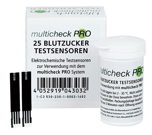 Lifetouch Multicheck PRO Blutzucker-Sensoren 2 x 25 Stück