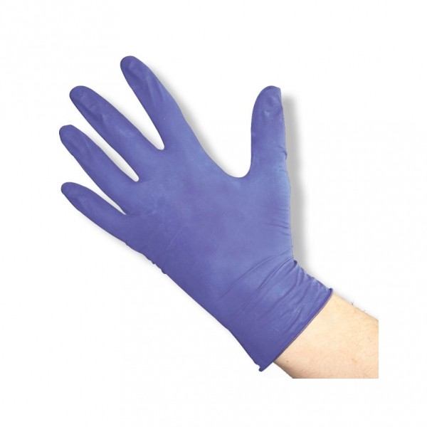 Nitril U.-Handschuhe violett - puderfrei - Gr. M VE 100 Stück