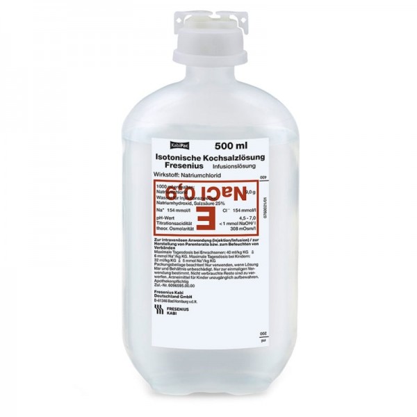 Isotonische Kochsalzlösung 0,9% 1000 ml*
