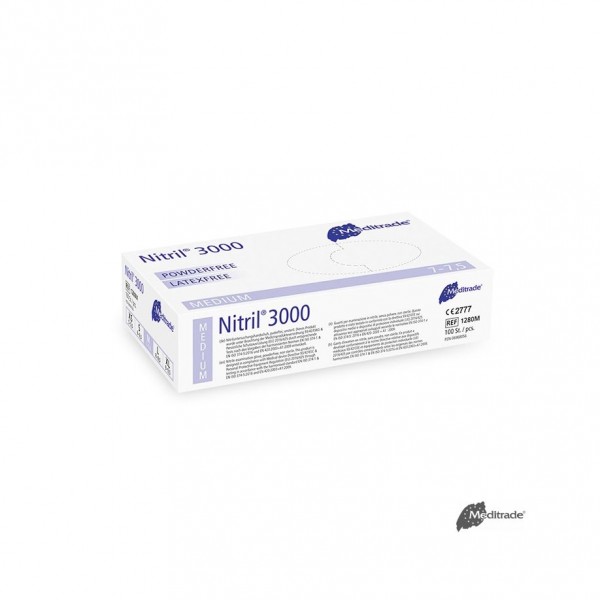 Nitril-Handschuhe 3000 - puderfrei - Gr. L