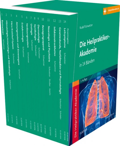 Die Heilpraktiker-Akademie in 14 Bänden