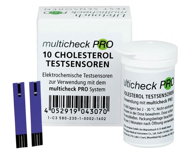Lifetouch Multicheck PRO Cholesterol-Sensoren