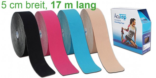 Kinesiology Tape AcuTop Premium 17 m x 5 cm