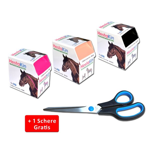 AcuTop HestaKin Tape Starter Set (Veterinär)