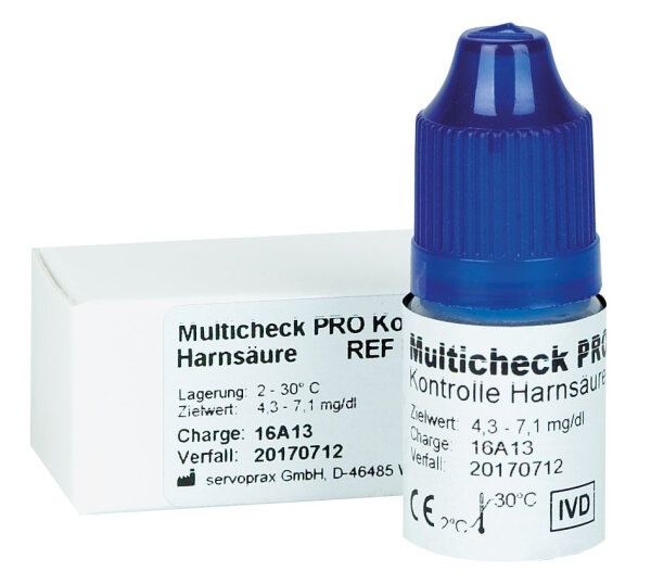 Harnsäure-Kontrolllösung für Lifetouch Multicheck PRO
