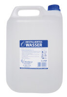 Destilliertes Wasser - 5 Liter