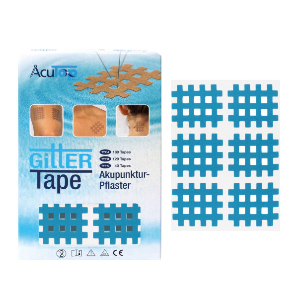 GitterTapes AcuTop - blau - Typ B - VE: 20 Blatt