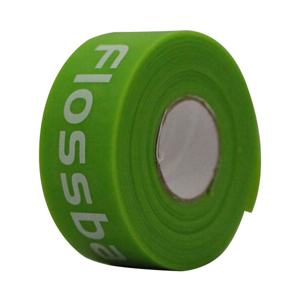 Flossband 2 m x 2,5 cm grün - leicht