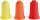 BellaBambi mini - Trio - Ø 2 cm - zitronengelb/orange/rubinrot