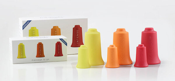 BellaBambi - 6er Set - zitronengelb/orange/rubinrot