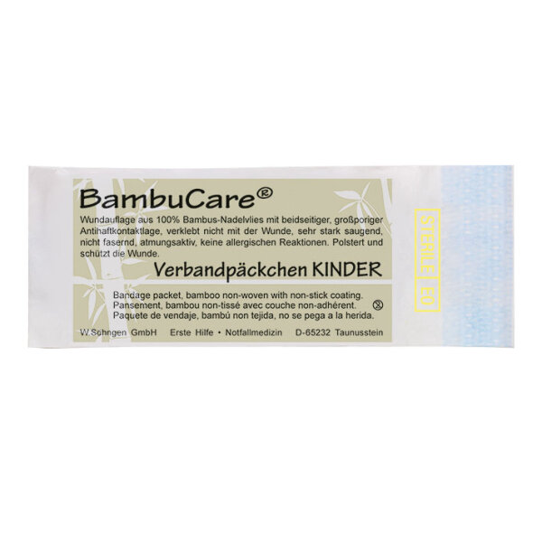 Bambucare - Verbandpäckchen Kinder klein VE 5