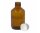 Braunglasflasche 250 ml mit Gießring