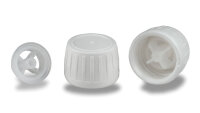 Braunglasflasche 250 ml mit Gießring 5 Stück
