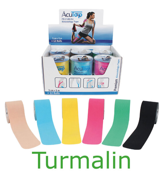 Kinesiology Tape AcuTop Premium Turmalin 5 m x 5 cm