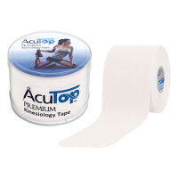 Kinesiology Tape AcuTop Premium 5 m x 5 cm Weiß