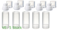 Airless-Dispenser - transparent 50 ml 5 Stück