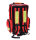 NotfallRucksack - leer - rot
