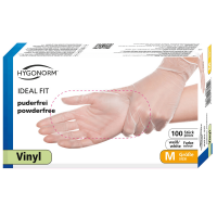 Vinyl-Handschuhe Hygonorm Ideal Fit - puderfrei - Gr. S -...