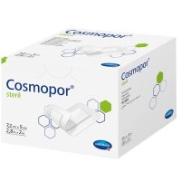 Wundschnellverbände - Cosmopor Steril - 7,2 x 5 cm...