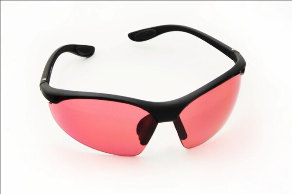 Farbbrille *sportlich *pink*