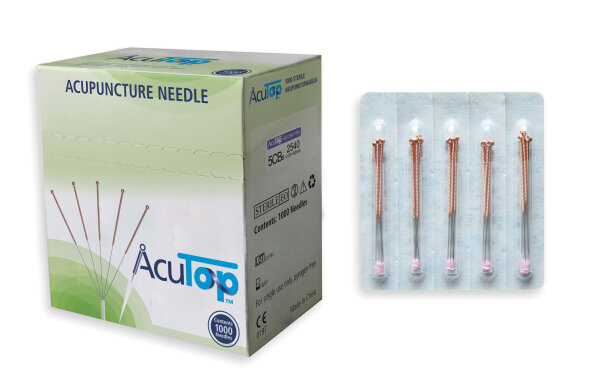 Akupunkturnadeln AcuTop 5CBs 0,20 x 15 mm