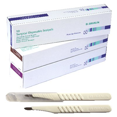 Einmal-Skalpelle  *Figur 11 *VE 10 Stück