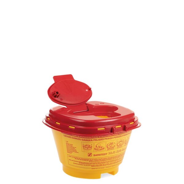 Kanülenabwurfbehälter 1.500 ml Multisafe twin plus