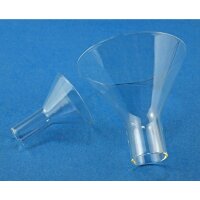 Pulvertrichter - Glas 10 cm