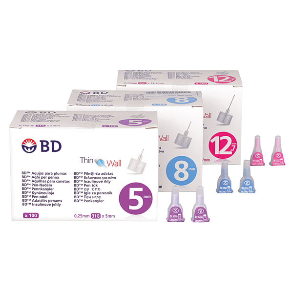 BD Thin Wall Pen-Nadeln  - VE 100 Stück