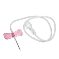 Wing-Flo Perfusionsbestecke 18G  1,20 x19 mm rosa * 10...