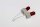 Glaspipette 10 ml - weiß/rot