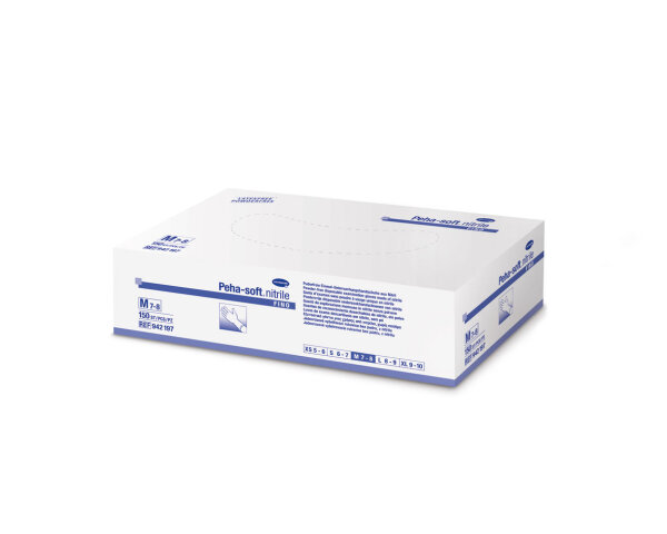 Nitril-Handschuhe Peha-soft nitrile fino - puderfrei - VE 150 Stück