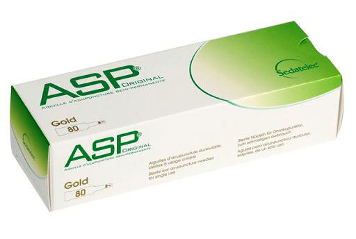 ASP-Ohrakupunkturnadeln - Gold -