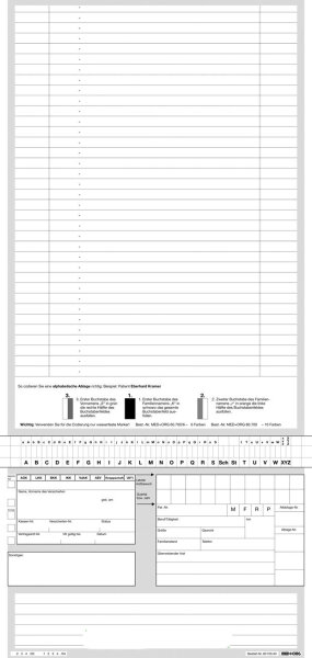 Karteitasche Standard DIN A5 quer