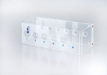 Reagenzglasgestelle- Clear -