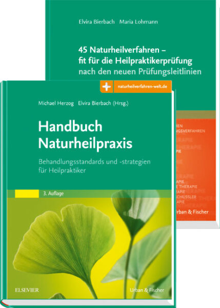 Set Naturheilverfahren für die Heilpraktikerprüfung: Handbuch für die Naturheilpraxis + 45 Naturheilverfahren -fit für die Heilpraktikerprüfung
