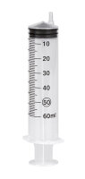 Großvolumen-Spritzen 50/60 ml  - 3-teilig - VE: 50...