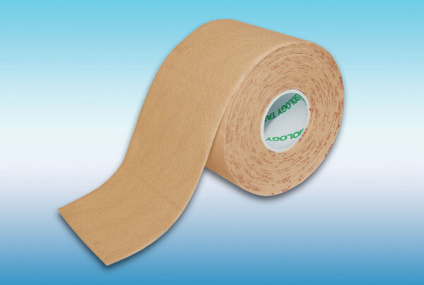 Kinesiology Tape Nasara 5 m x 5 cm Beige