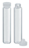 Rollrandgläser - Klarglas - Ø 10 x 47,5mm 10...