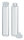 Rollrandgläser - Klarglas - Ø 10 x 47,5mm 10 Stück