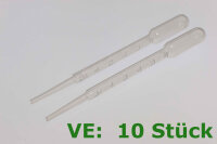 Einmal-Pasteurpipetten - 3 ml - 10 Stück