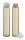 Rollrandgläser - Braunglas - Ø 10 x 47,5mm 10 Stück