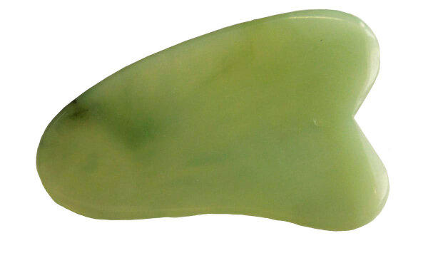 Gua Sha Schaber - Jade - dreieckig