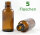Braunglasflasche 30 ml 5 Flaschen