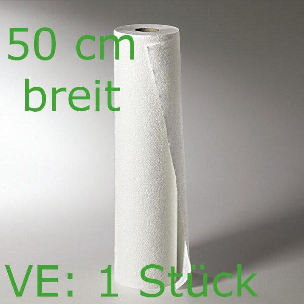 Liegenauflagen classic line 50cm breit, 1 Rolle