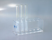 Reagenzglasgestell - Clear - für 6 Gläser